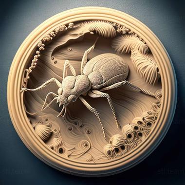 3D model Pheidole cyrtostela (STL)